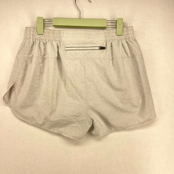 Asics Running Shorts Ladies Athletic Shorts With Lining White/Gray Size M - Picture 5 of 10